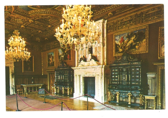 1886-2 - Sinaia. Interior din Muzeul Peles